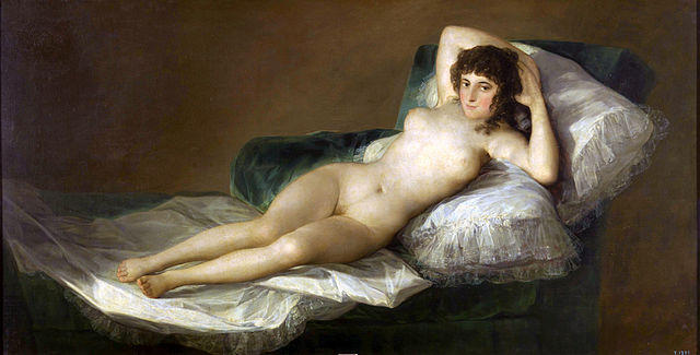 Maja naga, Francisco Goya