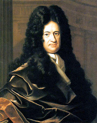 Christoph Bernhard Francke, Portret Leibniza